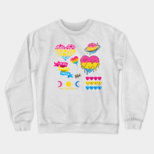 Pansexual pride Crewneck Sweatshirt